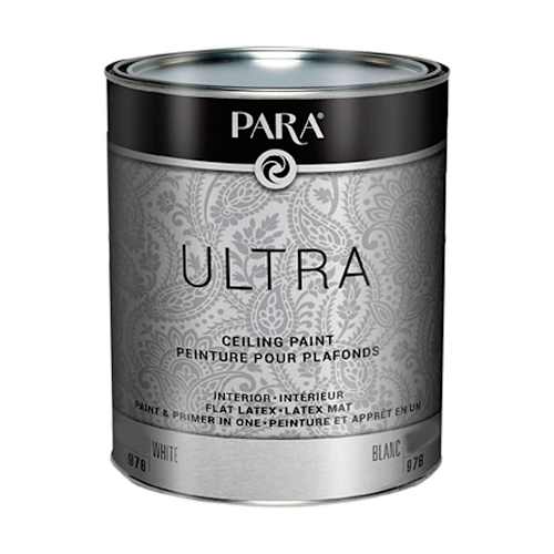 Peinture au latex d'intérieur Ultra  Mat à plafond, Blanc 946 ml