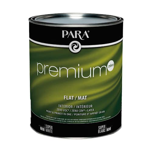 Peinture au latex Premium fini Mat Blanc 946 ml