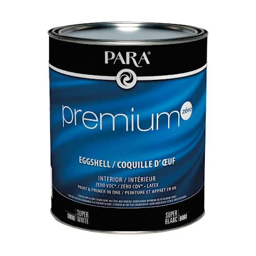 Peinture au latex Premium fini Coquille d'oeuf Blanc 946 ml