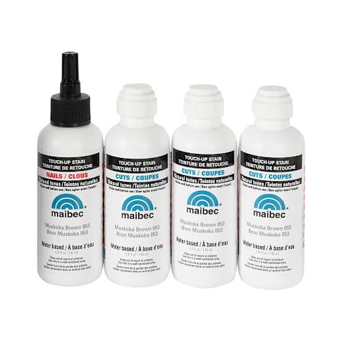 Teinture de retouche pour revêtement extérieur brun muskoka 580 ml
