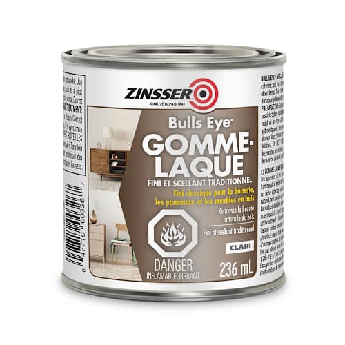 Gomme laque transparente , 236 ml