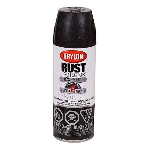 Peinture antirouille Rust Protector Noir métallique 340 g