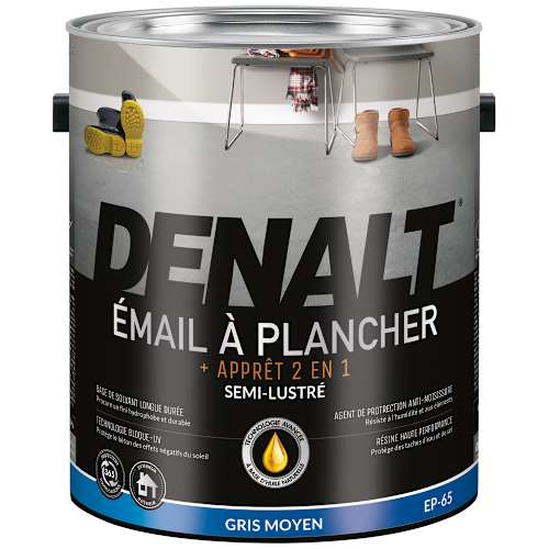 Émail à plancher Gris moyen 3,78 L