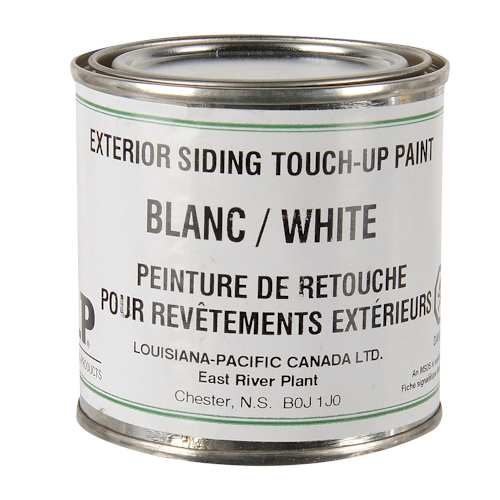 Peinture de retouche pour revêtement extérieur blanc 284 ml