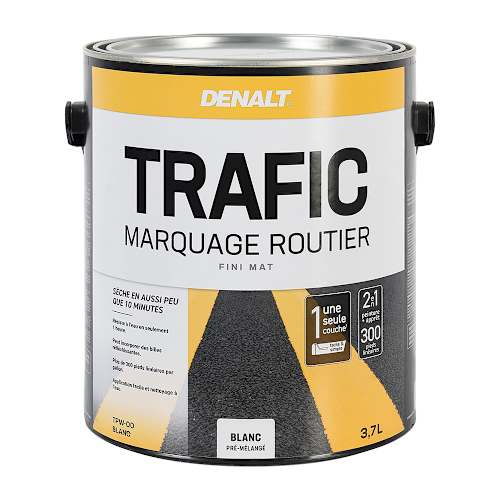 Peinture à signalisation blanc 3,78 L