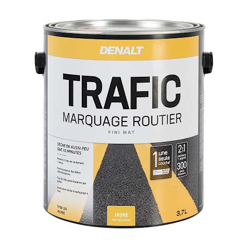 Peinture à signalisation jaune 3,78 L