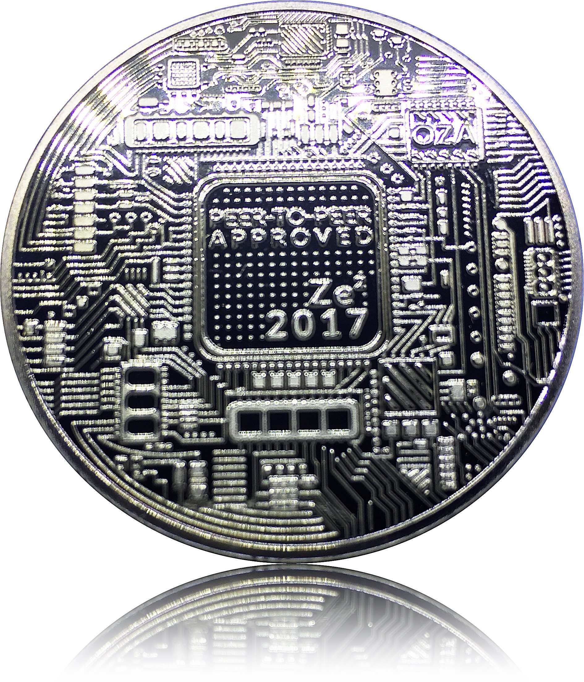 Bitcoin Coin Münze Miner Medaille Sammlermünze Gedenkmünze ...