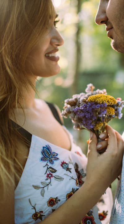 Harvesting cut flowers for maximum beauty and freshness.