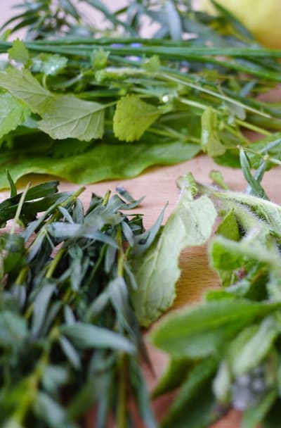 Organic pest control with companion planting and beneficial insects.