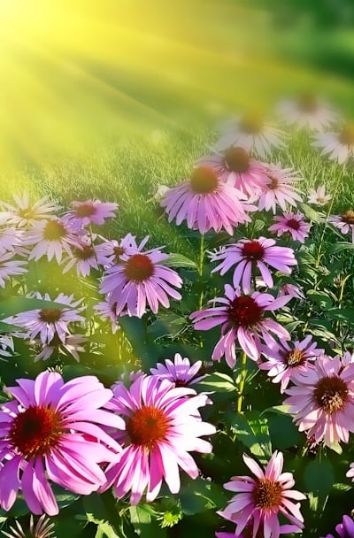 Seedling in herb garden, a rewarding experience