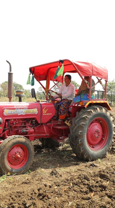 Preparing organic soil mix for optimal plant growth.