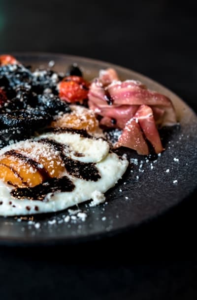 Heirloom fruits are harvested for seed saving.