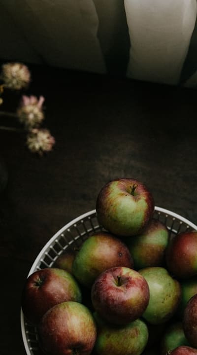 Aromatic flowers growing on trellises in a garden