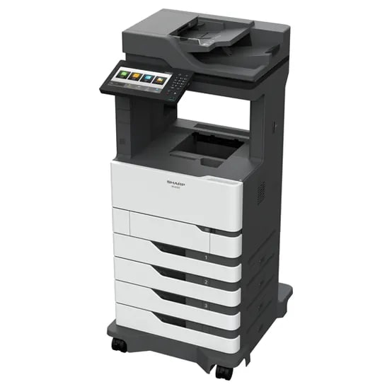 Sharp MX-B557F – Imprimante laser A4 N&B rapide et fiable, écran tactile 10"