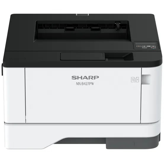 Sharp MX-B427PW – Imprimante monochrome A4 compacte avec connectivité sans fil