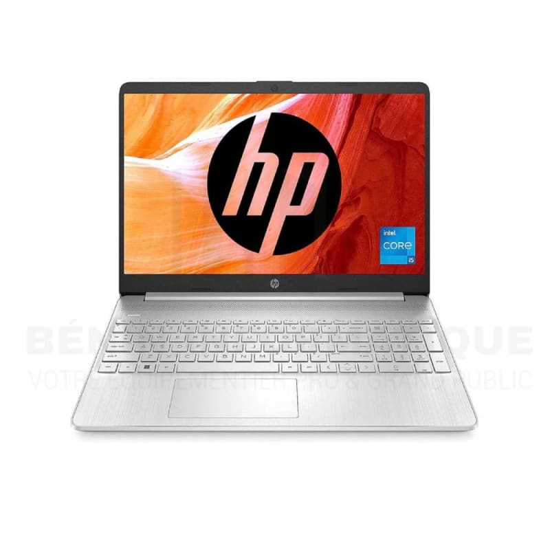 HP Laptop 15s-fq5317tu Intel Core i5 1235U 8Go / 512Go SSD, Ecran 15.6 Pouces, Clavier retro éclairé