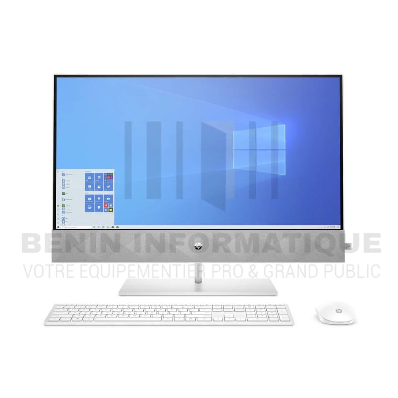 HP Pavilion 27-d1000nk – All-in-One PC, Ecran 27 Pouces Intel core i7, 11ème Génération, 16Go/1To HDD + 128Go SSD