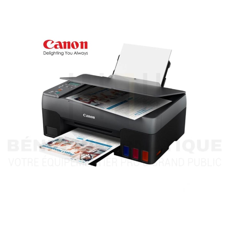 Canon PIXMA G3420 Imprimante multifonction à réservoirs rechargeables, Scan, Copie, Impression, Wi-Fi, Cloud
