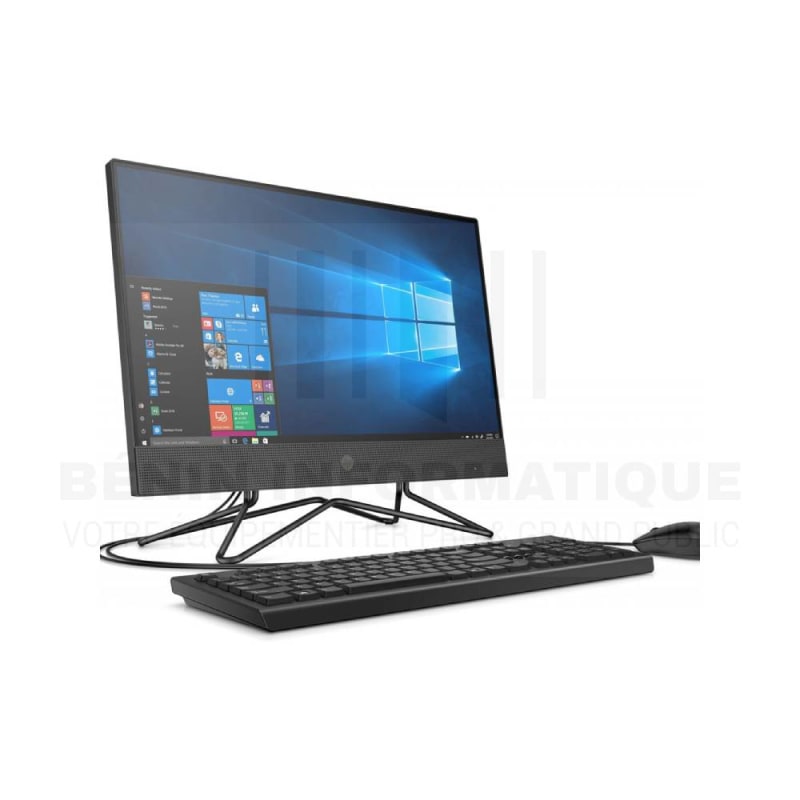 Ordinateur All-in-One HP 200 G4 i3-10110U 4Go/1To HDD, 22 Pouces (4A2C6EA)