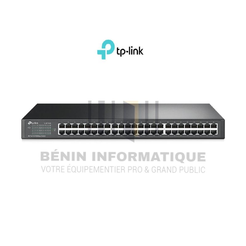 Switch rackable 48 ports 10/100 Mbps TP-Link TL-SF1048