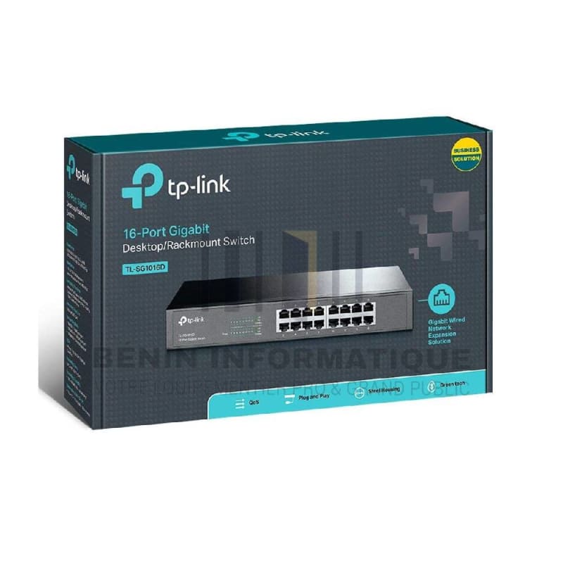TP-Link TL-SG1016D : Le Switch 16 Ports Gigabit qui Optimise votre Réseau sans Effort