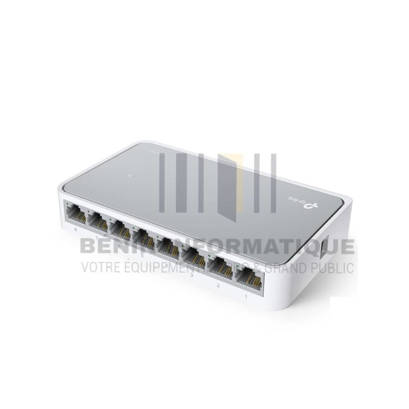 Switch TP-Link TL-SF1008D : Connectivité Essentielle pour Petits Réseaux avec 8 Ports Ethernet