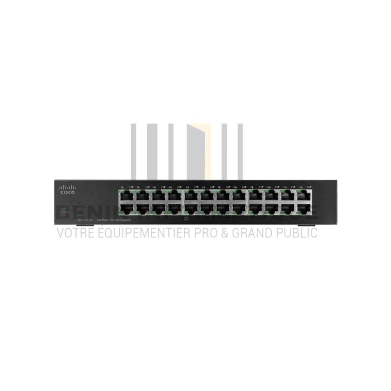 Cisco SF110-24 : Switch Ethernet 24 Ports pour une Connectivité Fiable et Efficace