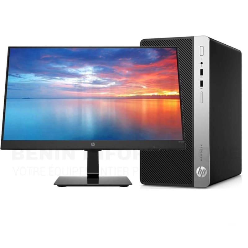 HP ProDesk 400 G6 Core i5 Ram 4Go / HDD 1To Ecran 21 Pouces