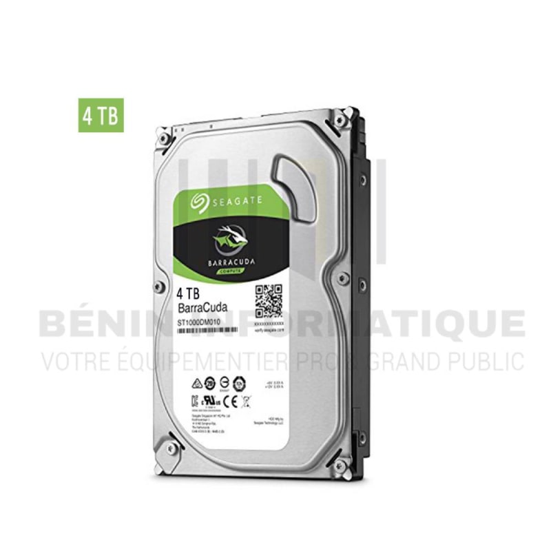 Disque dur Interne HDD 3.5″ 4To – Interface SATA