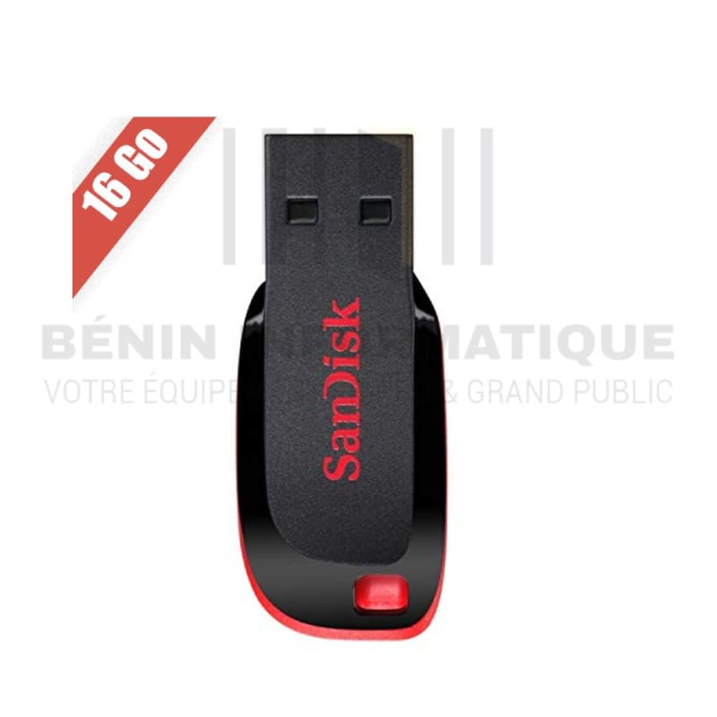 Clé USB Sandisk Cruzer Blade 16 Go