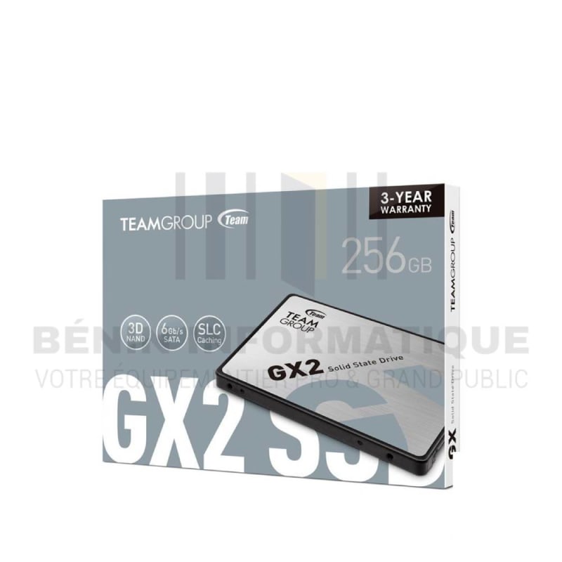Disque dur SSD 256 Go -Team Group GX2 2.5 SATA III
