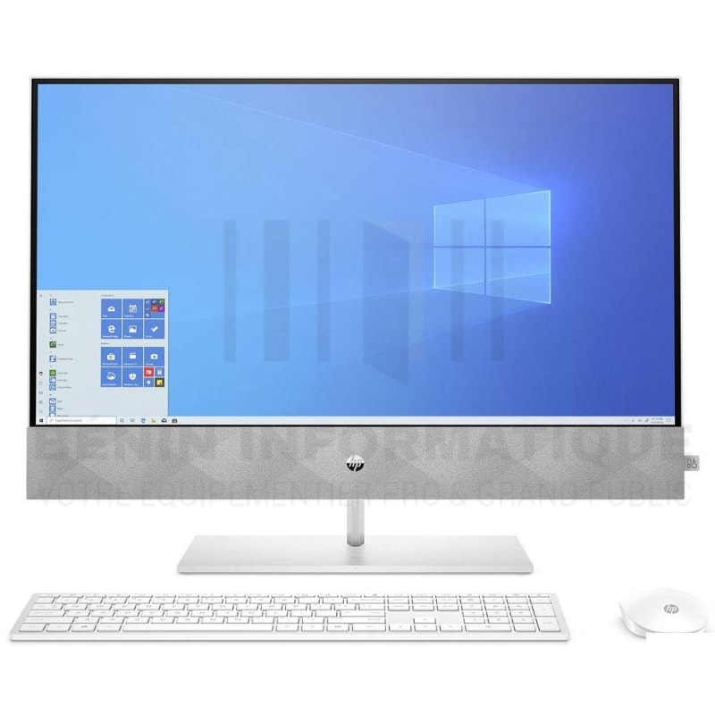 HP Pavilion 27-d1000nk – All-in-One PC, Ecran 27 Pouces Intel core i7, 11è Gen, 16Go/1To HDD + 128Go SSD