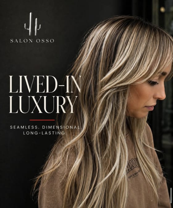 Lived-in luxury dimensional color Salon Osso Austin Texas