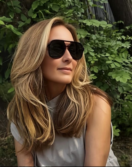 Luxury blonde highlights Salon Osso Austin