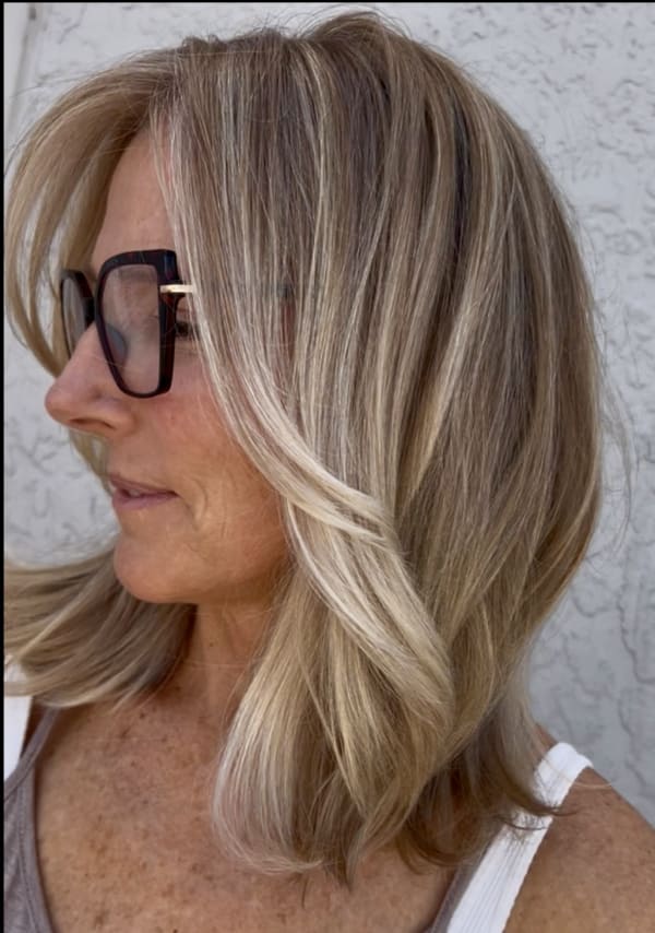 Blonde transformation Salon Osso Austin luxury hair color