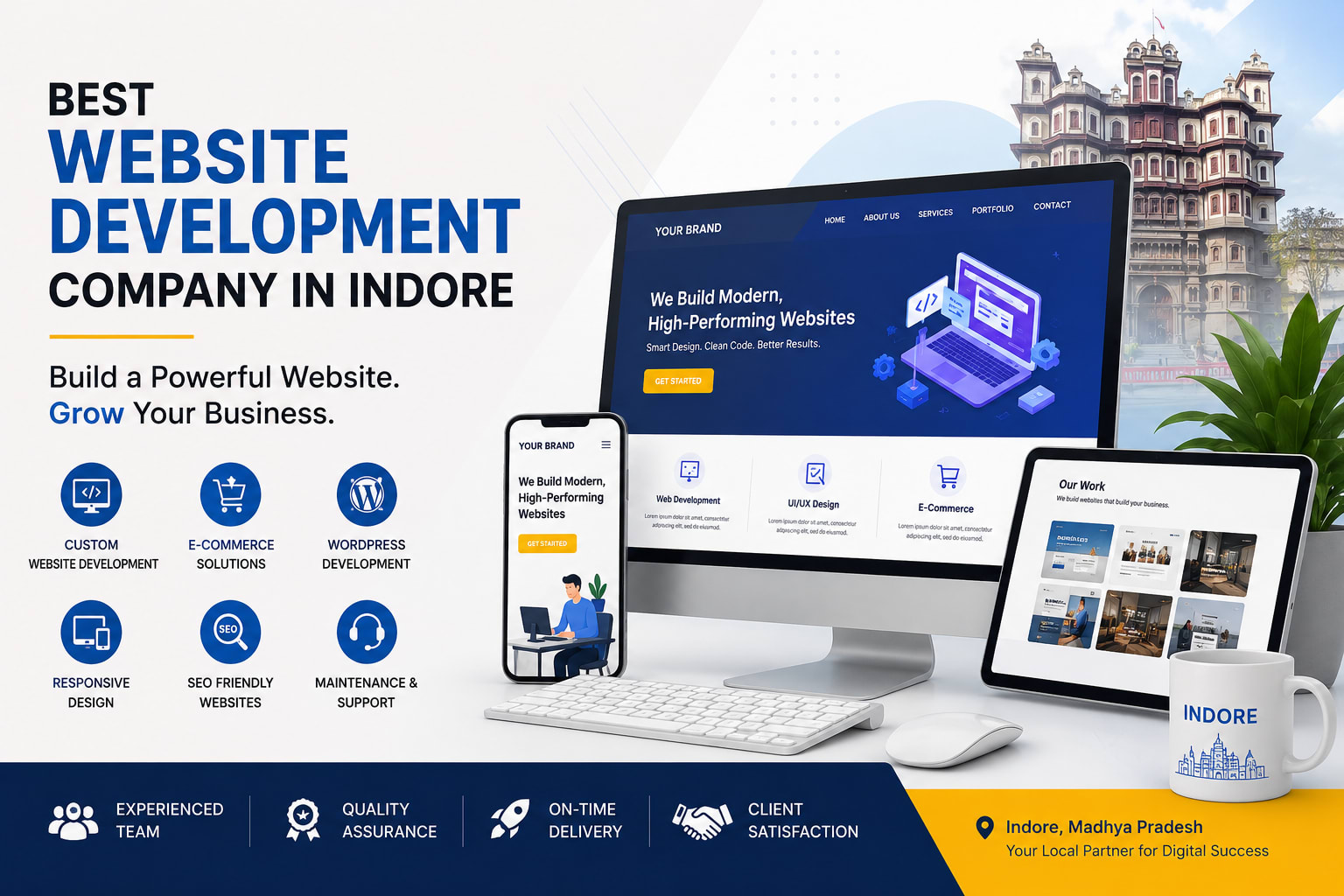 Best Website Development Company in Indore | 2026