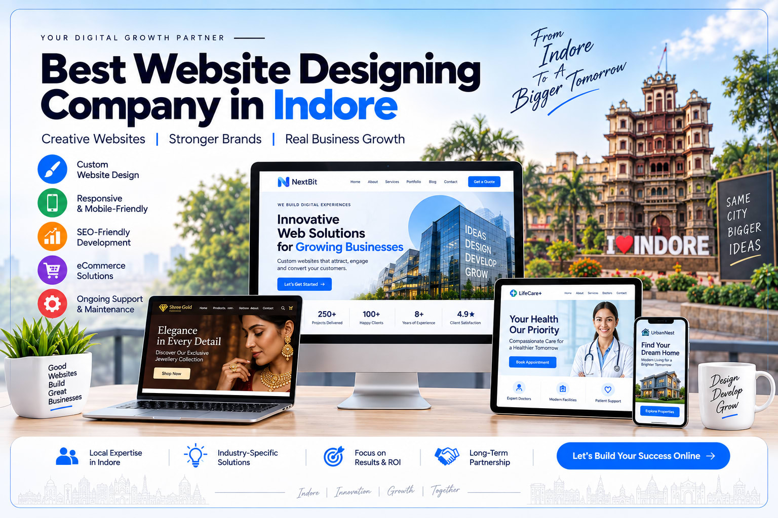 Best Website Designing Company in Indore | Expert Web Design Services