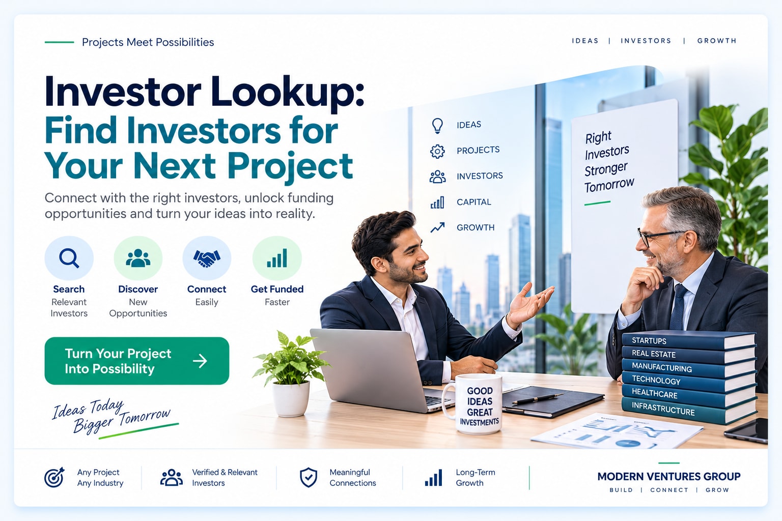 Investor Lookup: Find Investors for Your Next Project