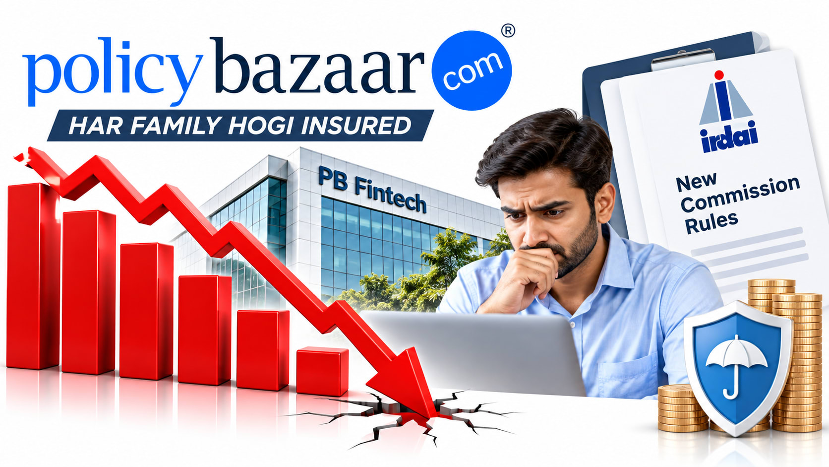 Why Did Policybazaar Shares Fall Today? Key Reasons