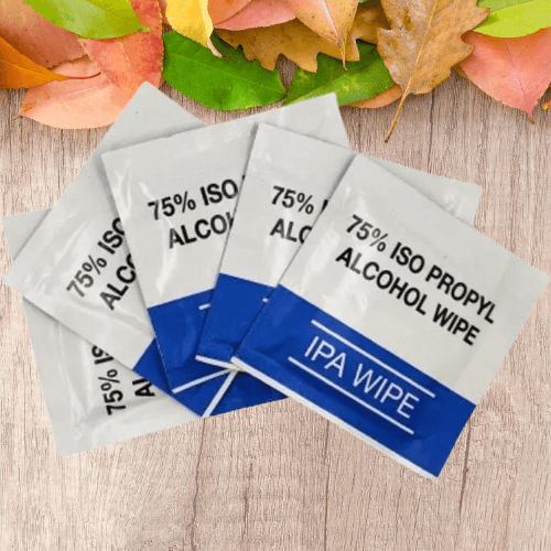 isopropyl alcohol wipes