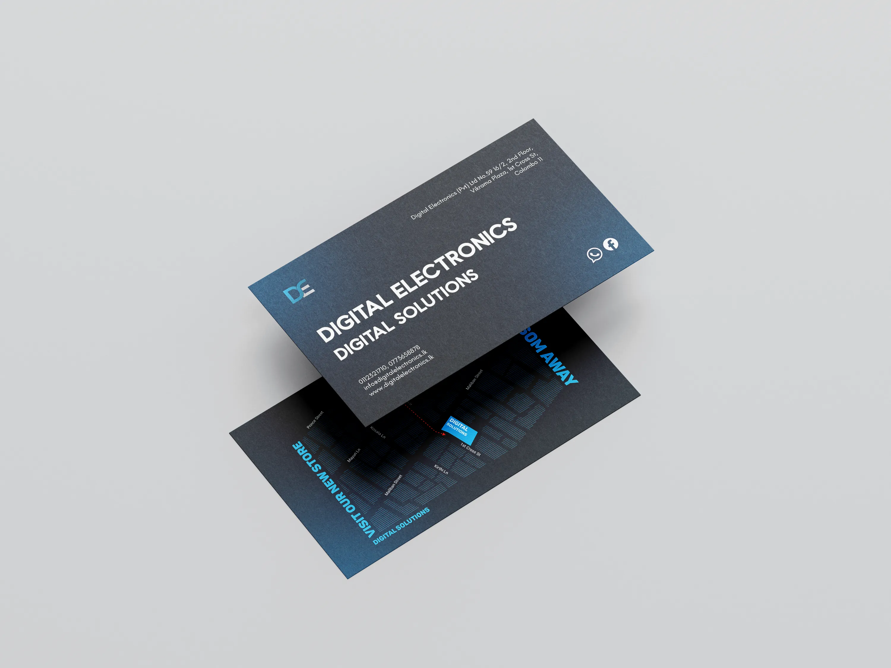 Business Card Design Series - Digital Electronics