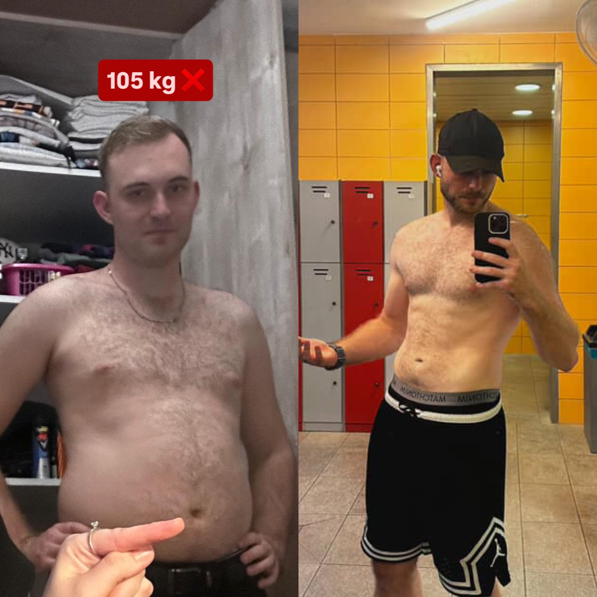 תמונת לפני ואחרי של איתן