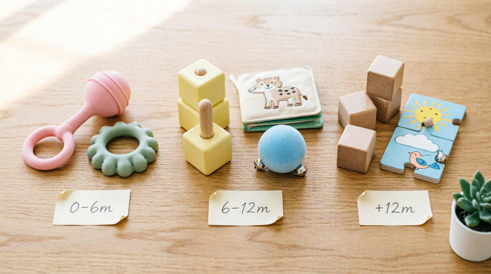 Juguetes educativos para bebés