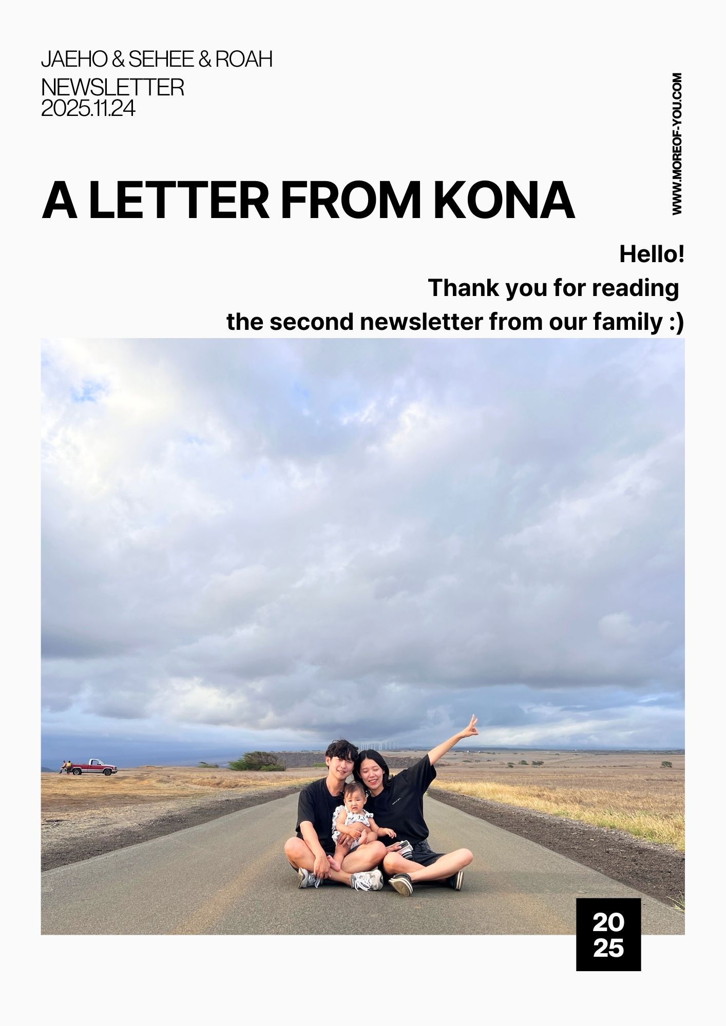 [English] Joshua's newletter vol.03