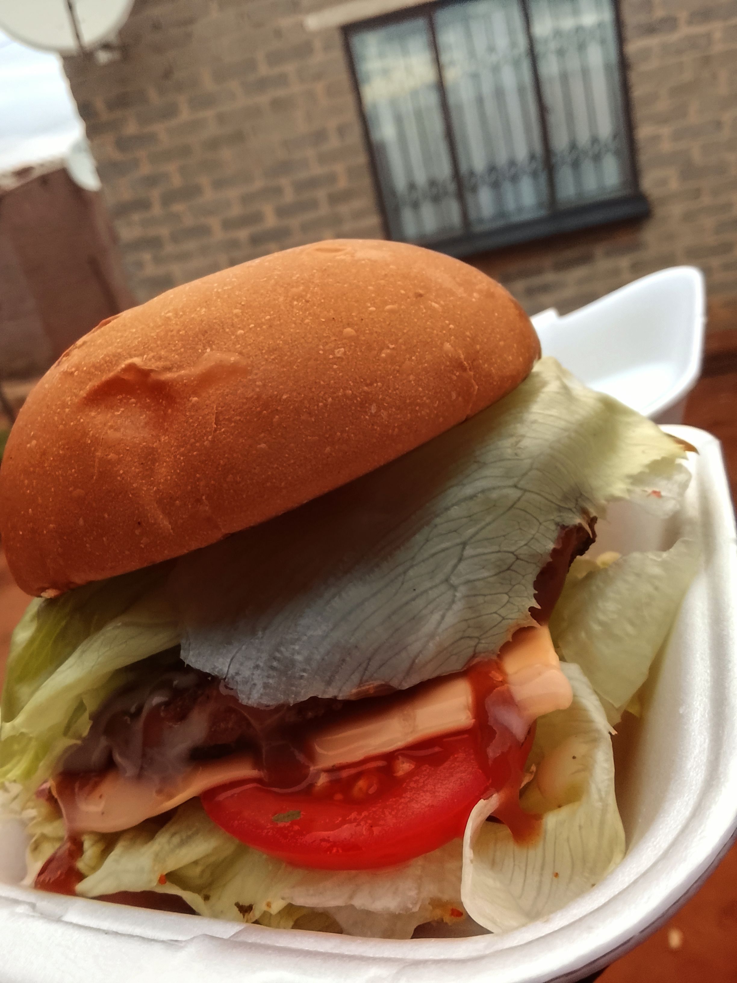 Burger single patty 