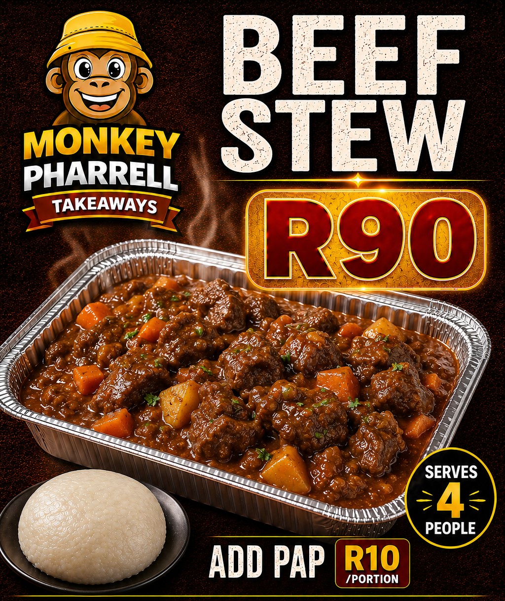 Beef Stew(serves 4)