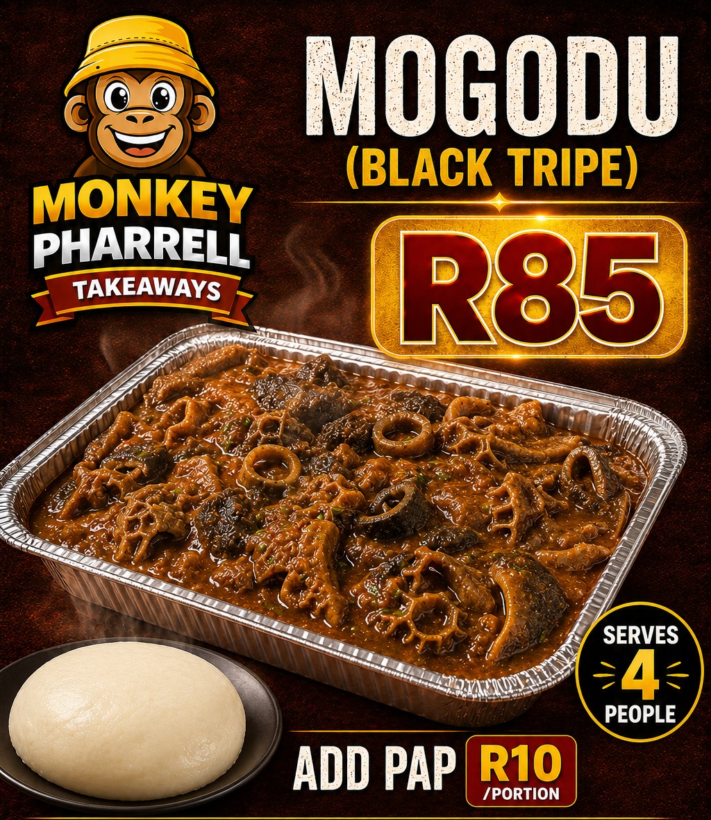 Mogodu(serves 4)