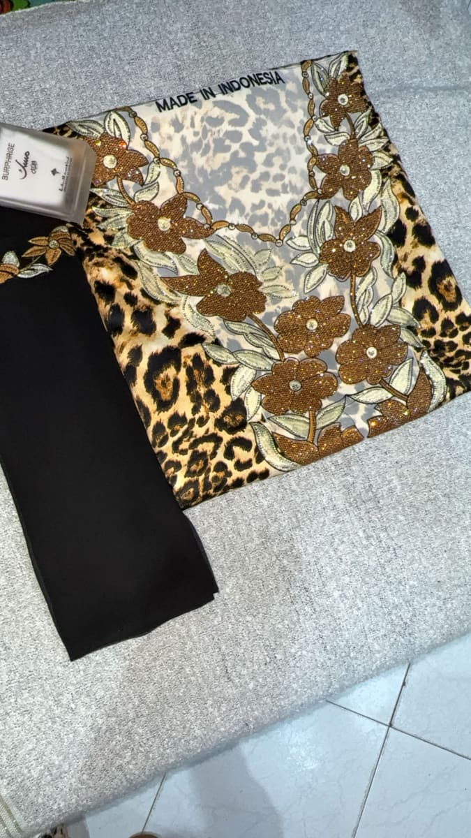 Mikhwar Andaloussi Tiger Doré - Tissu 3ars Mariage UAE Premium couleur doré et noir - Mikhwar UAE authentique disponible au Maroc chez Zargue