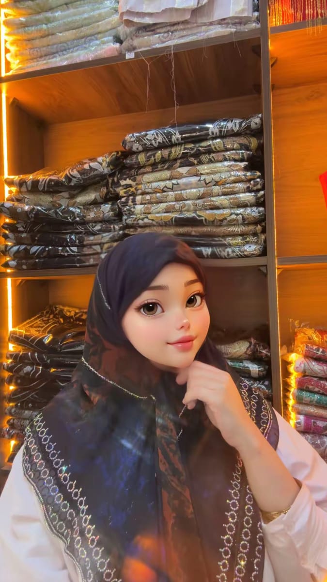Foulard Carre Noir UAE Premium - Chale Mariage Maroc couleur noir et dore - Foulard UAE authentique disponible au Maroc chez Zargue