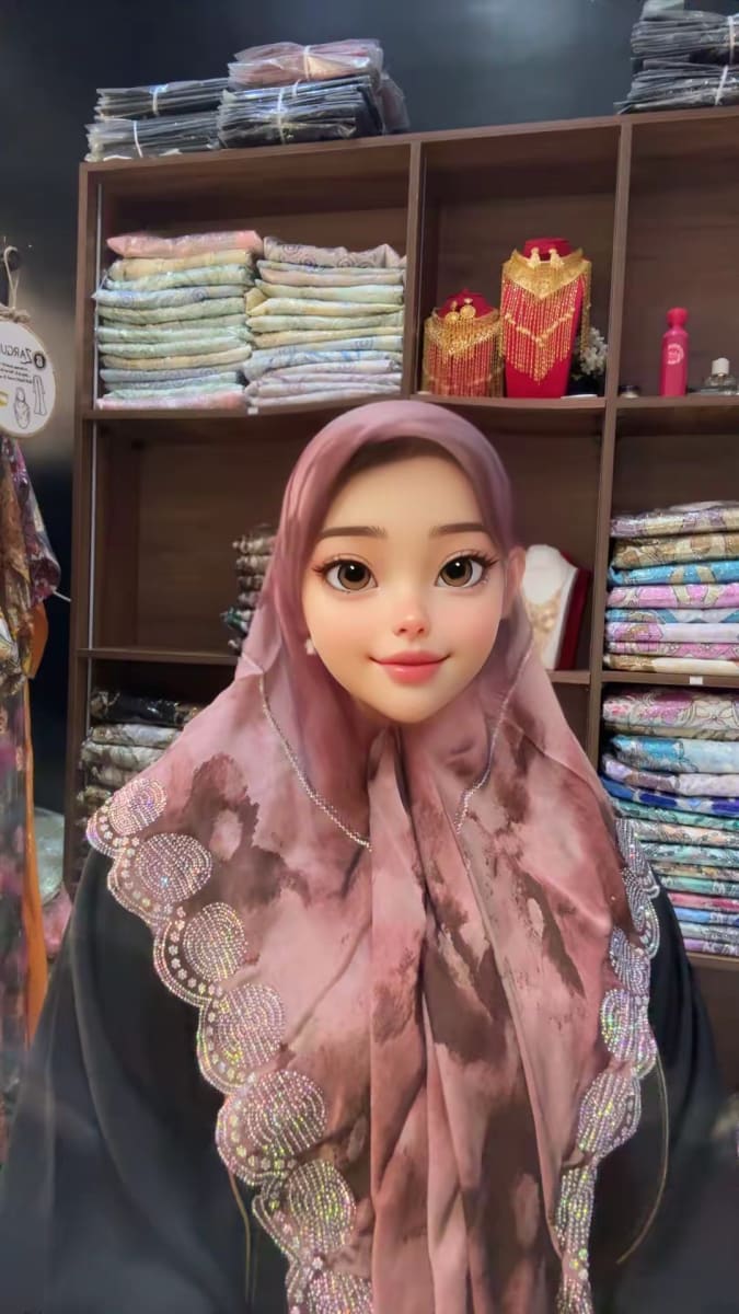 Foulard Carre Rose UAE Premium - Chale Mariage Maroc couleur rose et dore - Foulard UAE authentique disponible au Maroc chez Zargue
